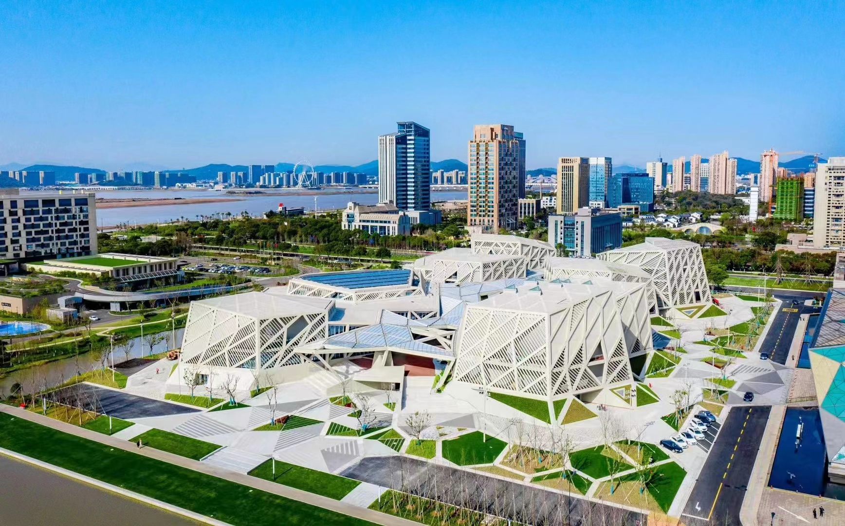 浙江一建，浙江一建舟山海洋文化藝術(shù)中心（二期）項目順利通過竣工驗收.jpg